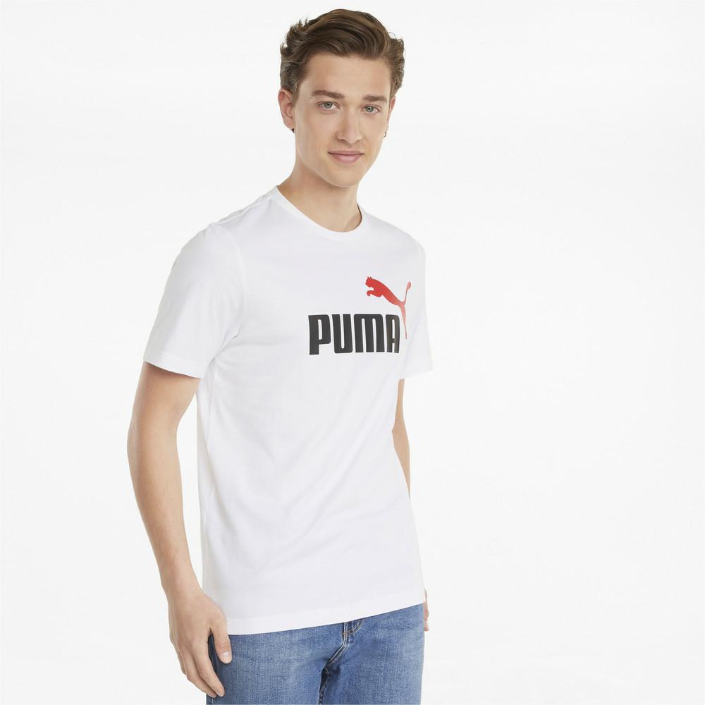 ESS+ 2 COL LOGO TEE PUMA WHITE