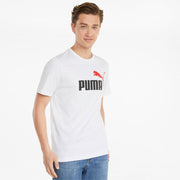 ESS+ 2 COL LOGO TEE PUMA WHITE