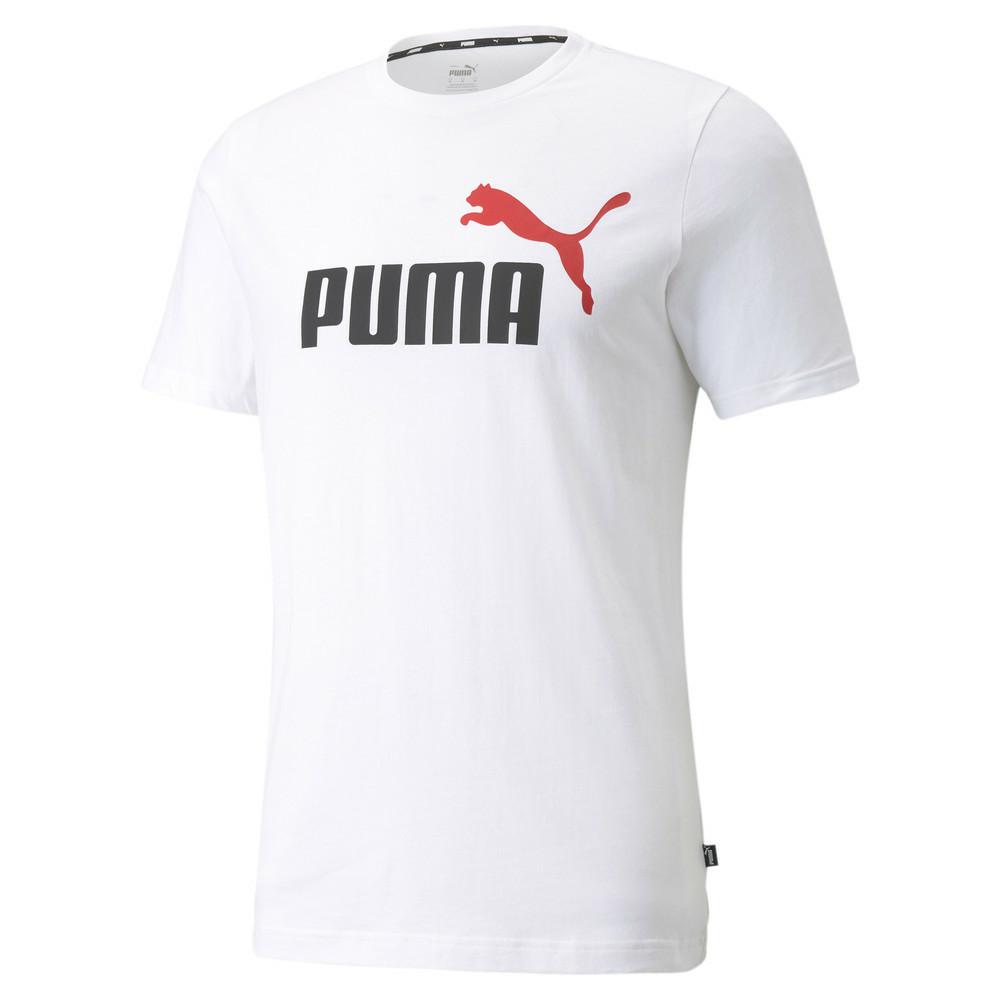 ESS+ 2 COL LOGO TEE PUMA WHITE