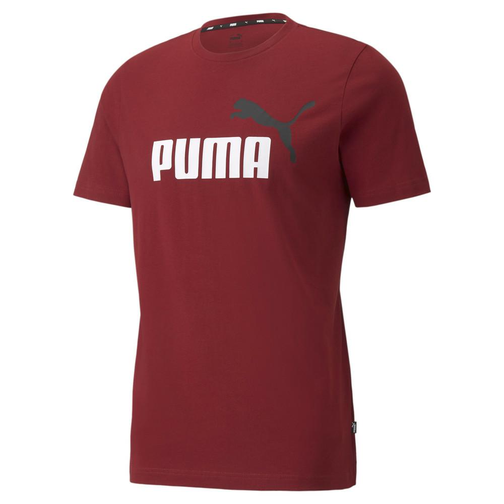 ESS+ 2 COL LOGO TEE INTENSE RED