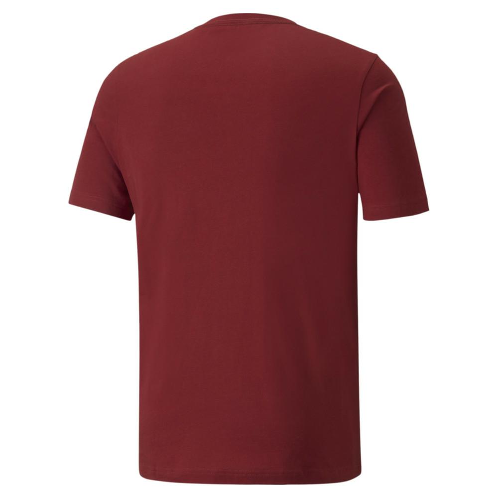 ESS+ 2 COL LOGO TEE INTENSE RED