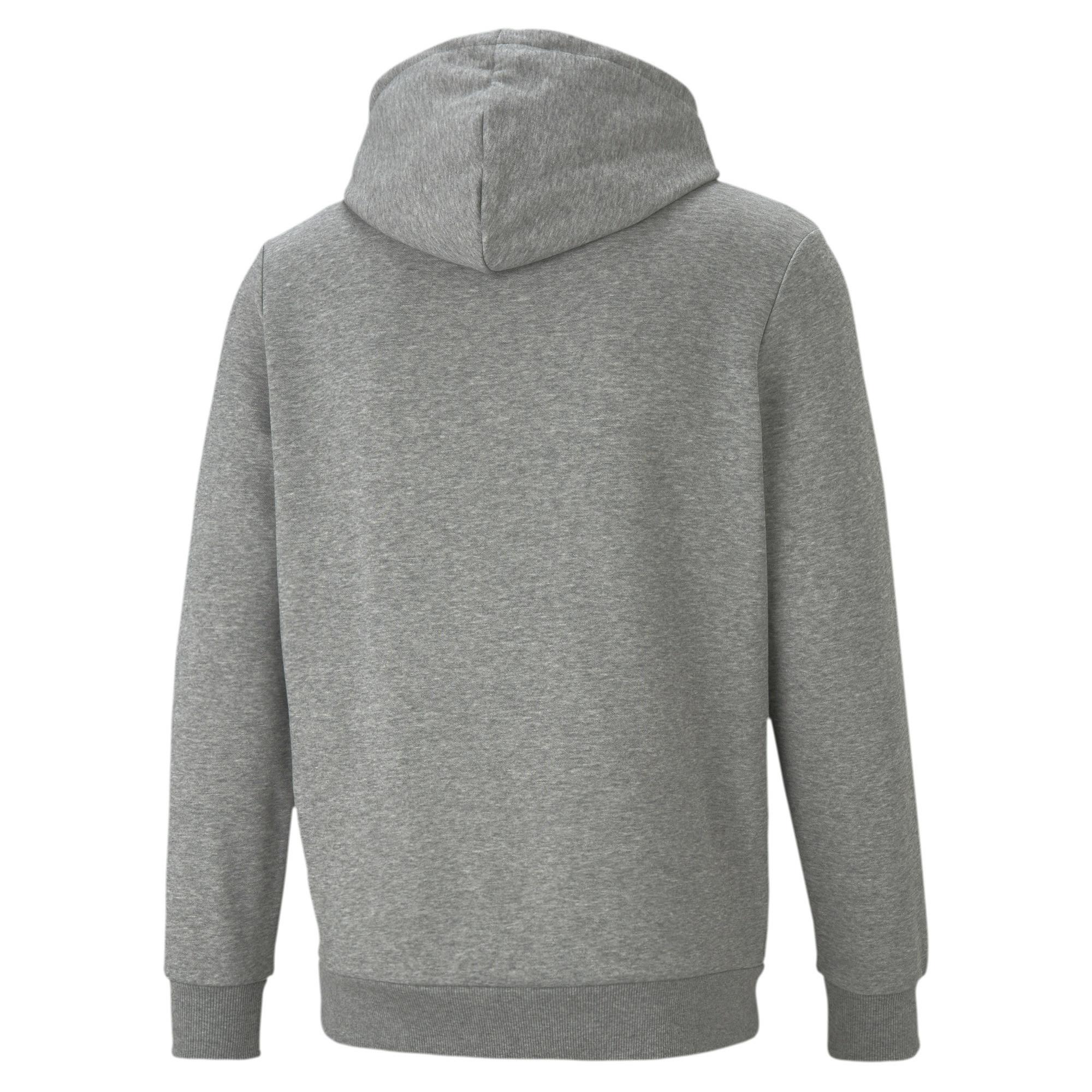 ESS+ 2 COL BIG LOGO HOODI MEDIUM GRA