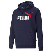 ESS+ 2 COL BIG LOGO HOODI PEACOAT