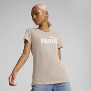 ESS LOGO HEATHER TEE PRAIRIE TAN