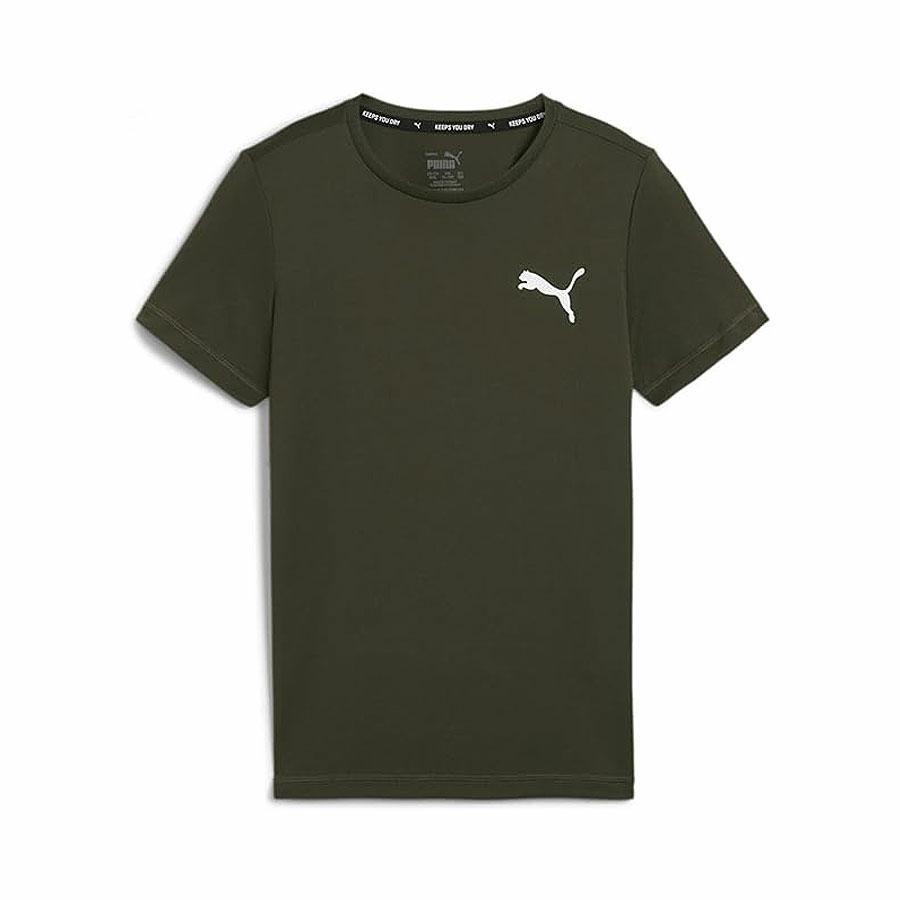 ACTIVE SMALL LOGO TEE B GREEN