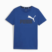 BOYS ESS+ 2 COL LOGO TEE COBALT GLAZE