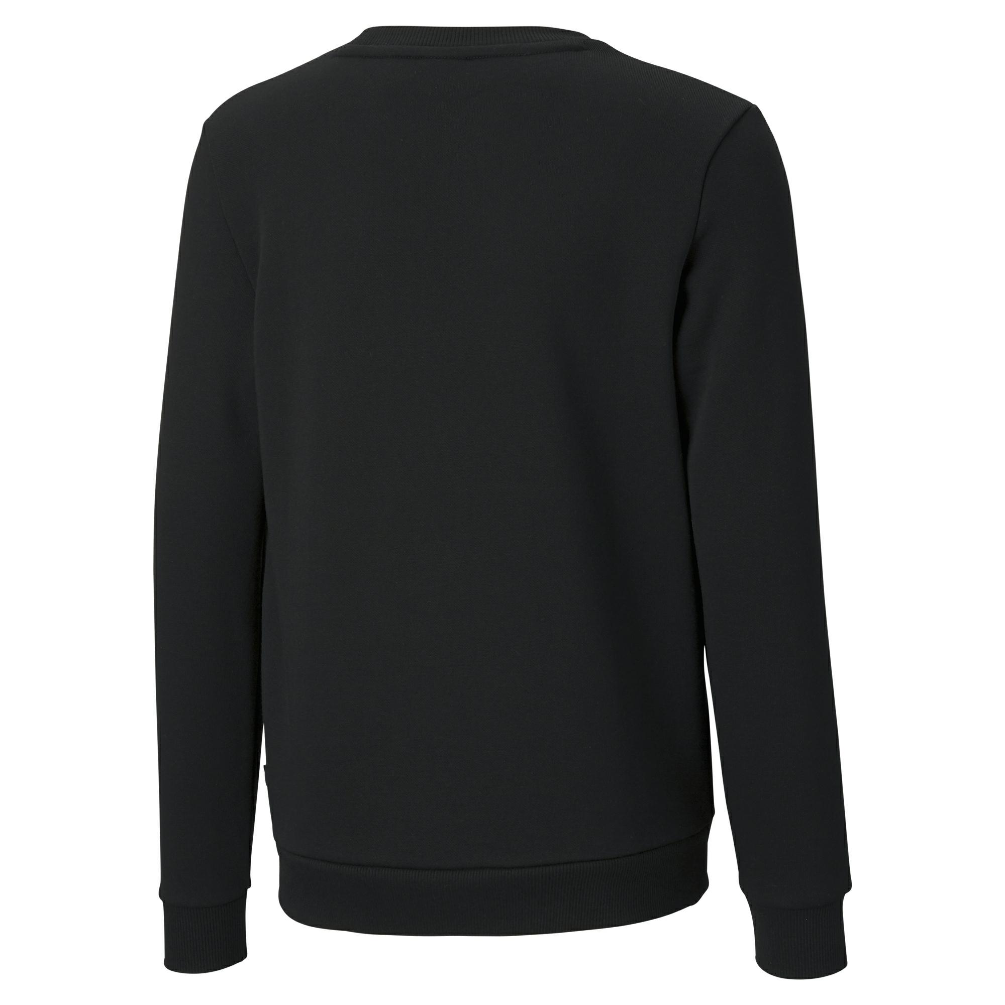 BOYS ESS+ 2 COL BIG LOGO PUMA BLACK