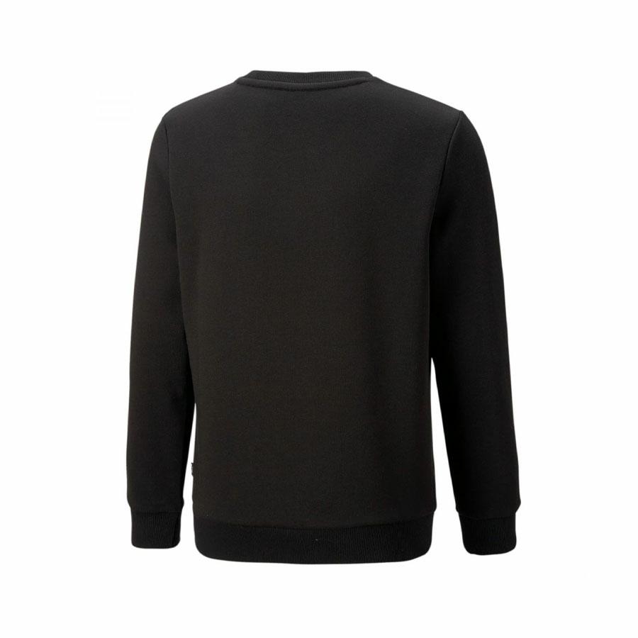 BOYS ESS+ 2 COL BIG LOGO PUMA BLACK-WARM EART