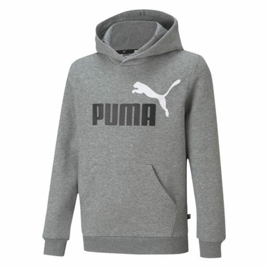 BOYS ESS+ 2 COL BIG LOGO MEDIUM GRAY HEATHER