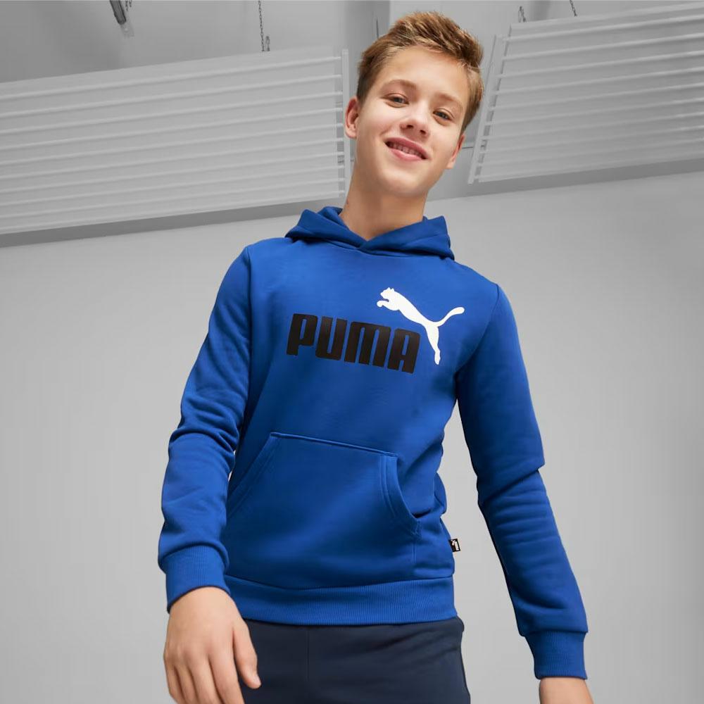 BOYS ESS+ 2 COL BIG LOGO COBALT GLAZE