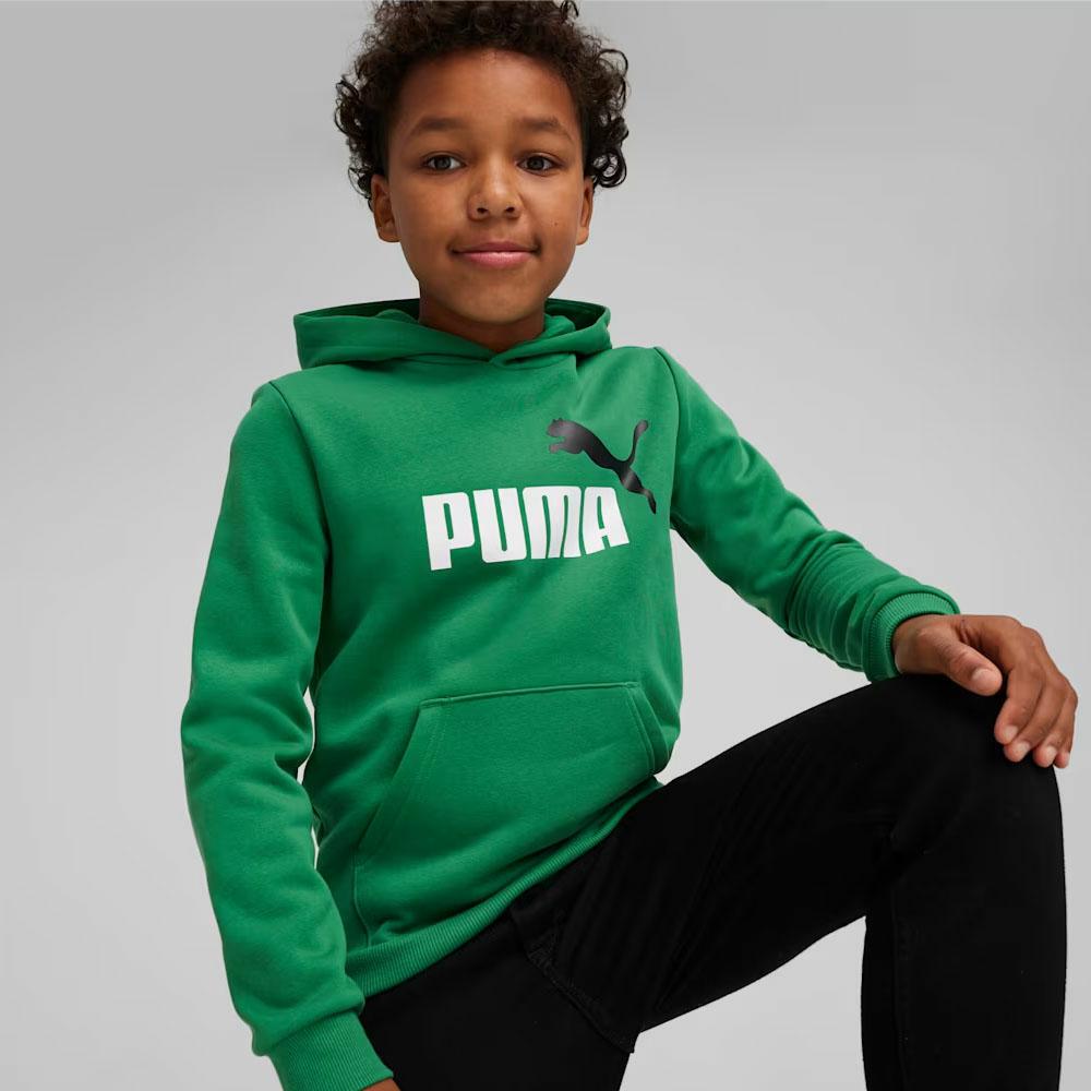 BOYS ESS+ 2 COL BIG LOGO ARCHIVE GREEN