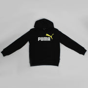 BOYS ESS+ 2 COL BIG LOGO PUMA BLACK-LEMON