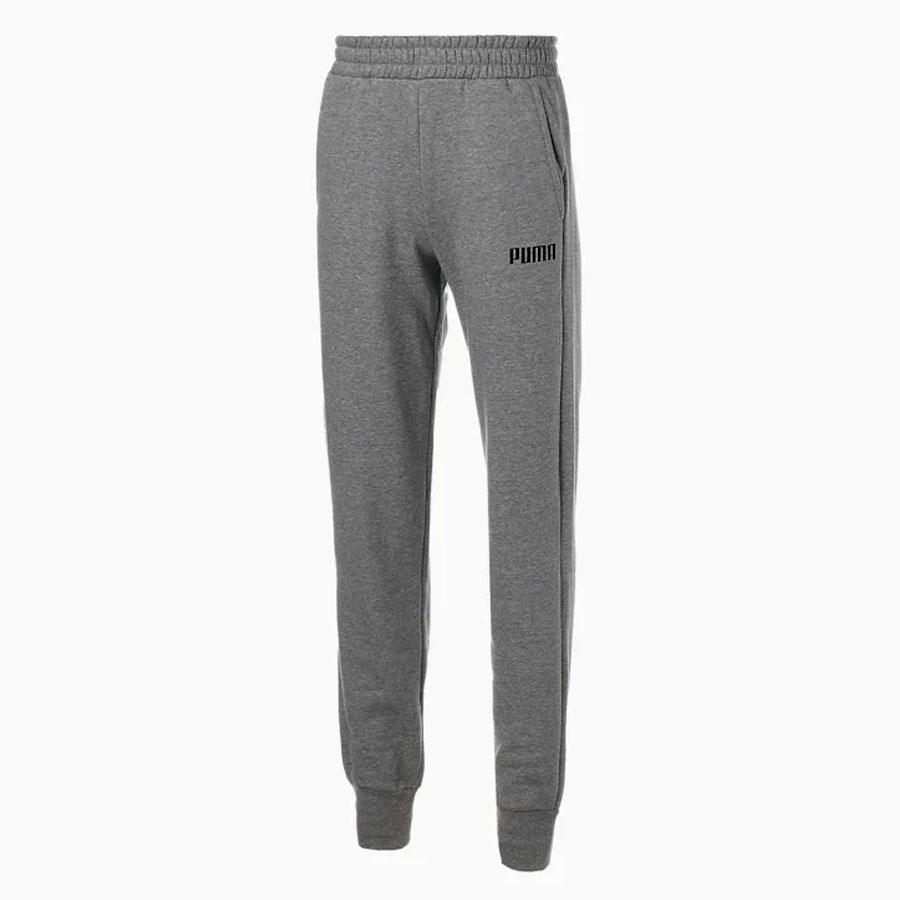 BOYS ESS+ 2 COL LOGO PANT LIGHT GRAY HEATHER