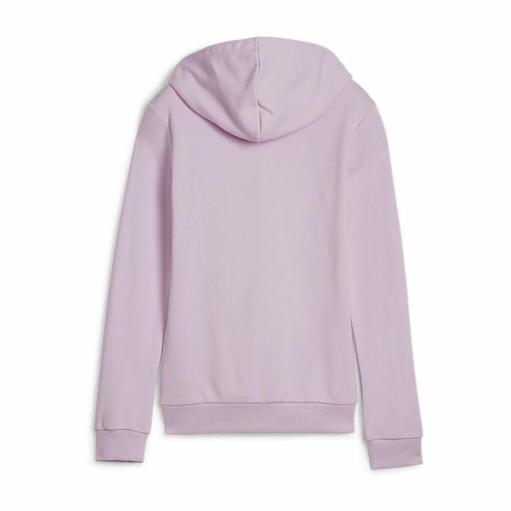 GIRLS ESS LOGO HOODIE TR GRAPE MIST