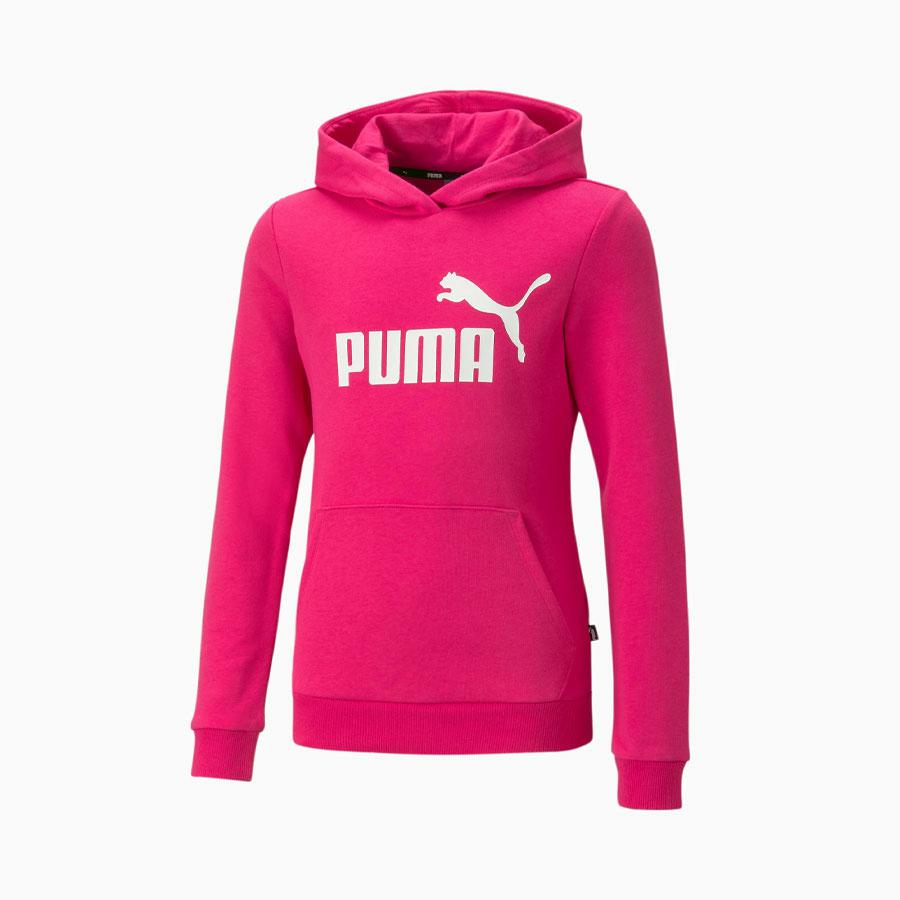GIRLS ESS LOGO HOODIE TR ORCHID SHADOW