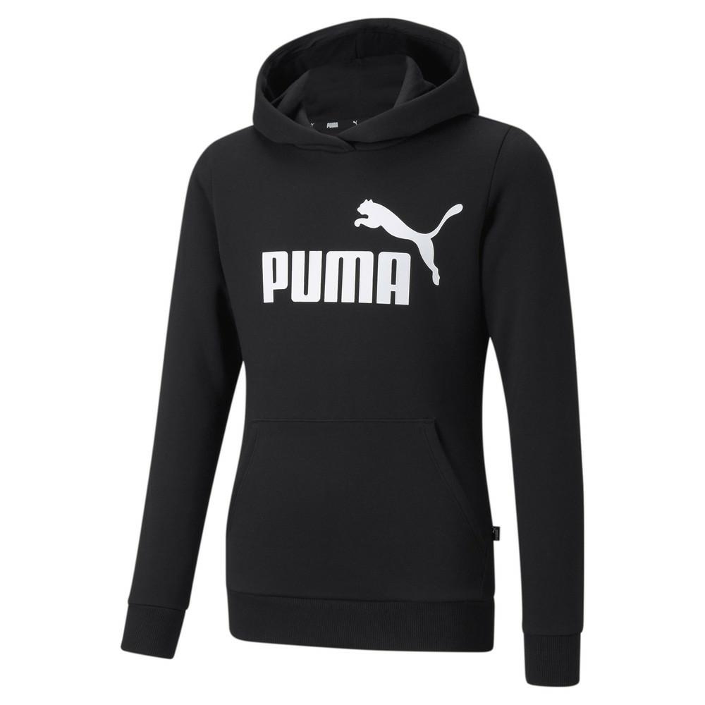 GIRLS ESS LOGO HOODIE TR PUMA BLACK