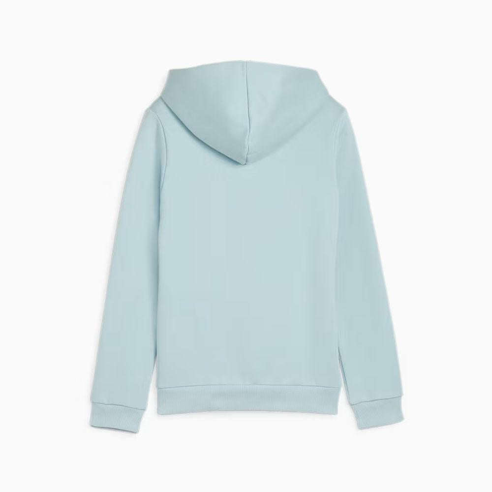 GIRLS ESS LOGO HOODIE TR TURQUOISE SURF