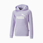 GIRLS ESS LOGO HOODIE TR VIVID VIOLET
