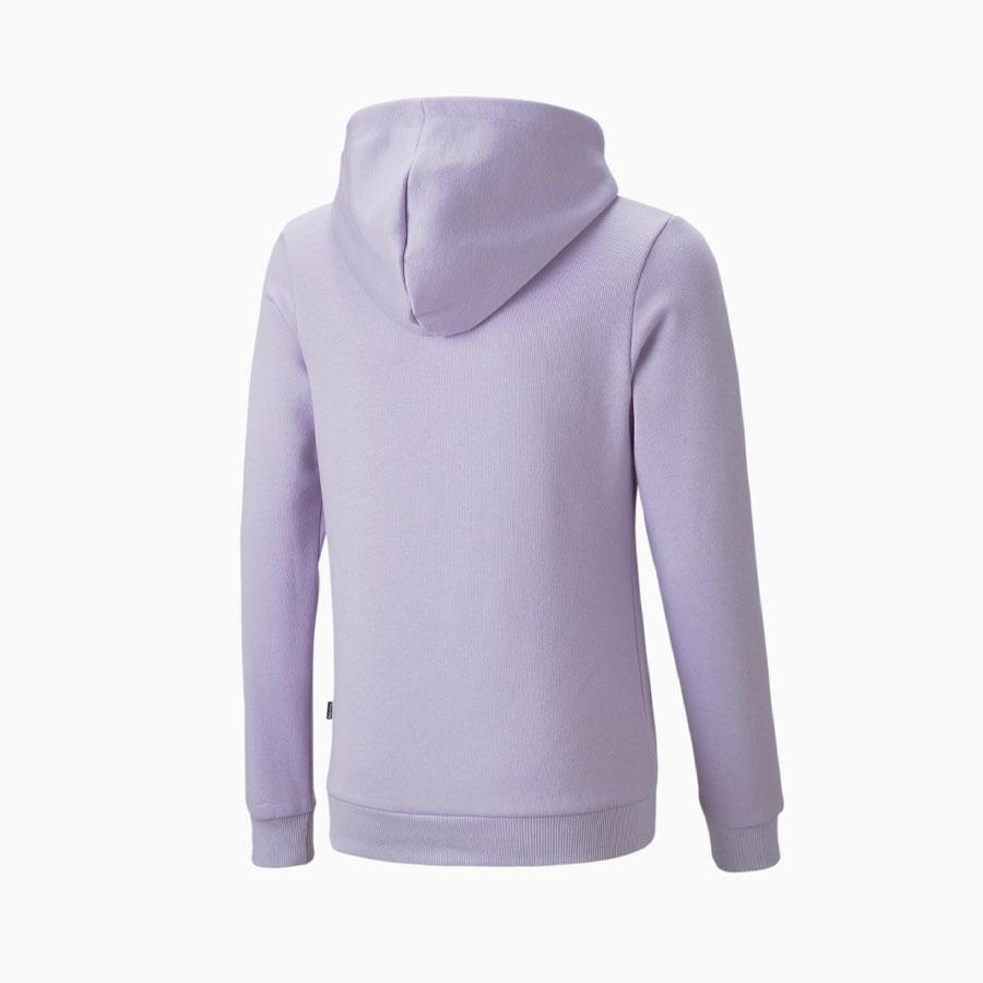 GIRLS ESS LOGO HOODIE TR VIVID VIOLET