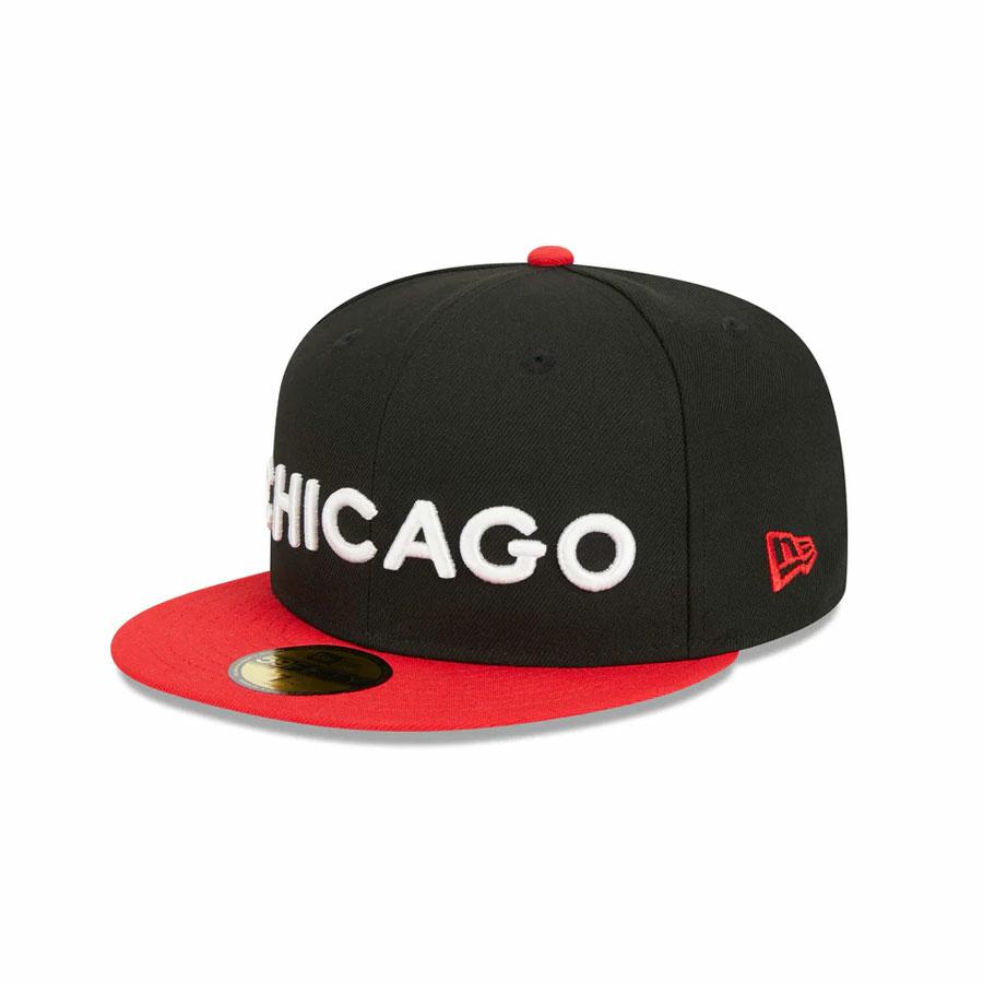 59FIFTY CITY CHICAGO BLACK