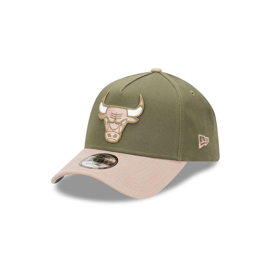 CHICAGO BULLS 9FORTY OLIVE ASH BROWN