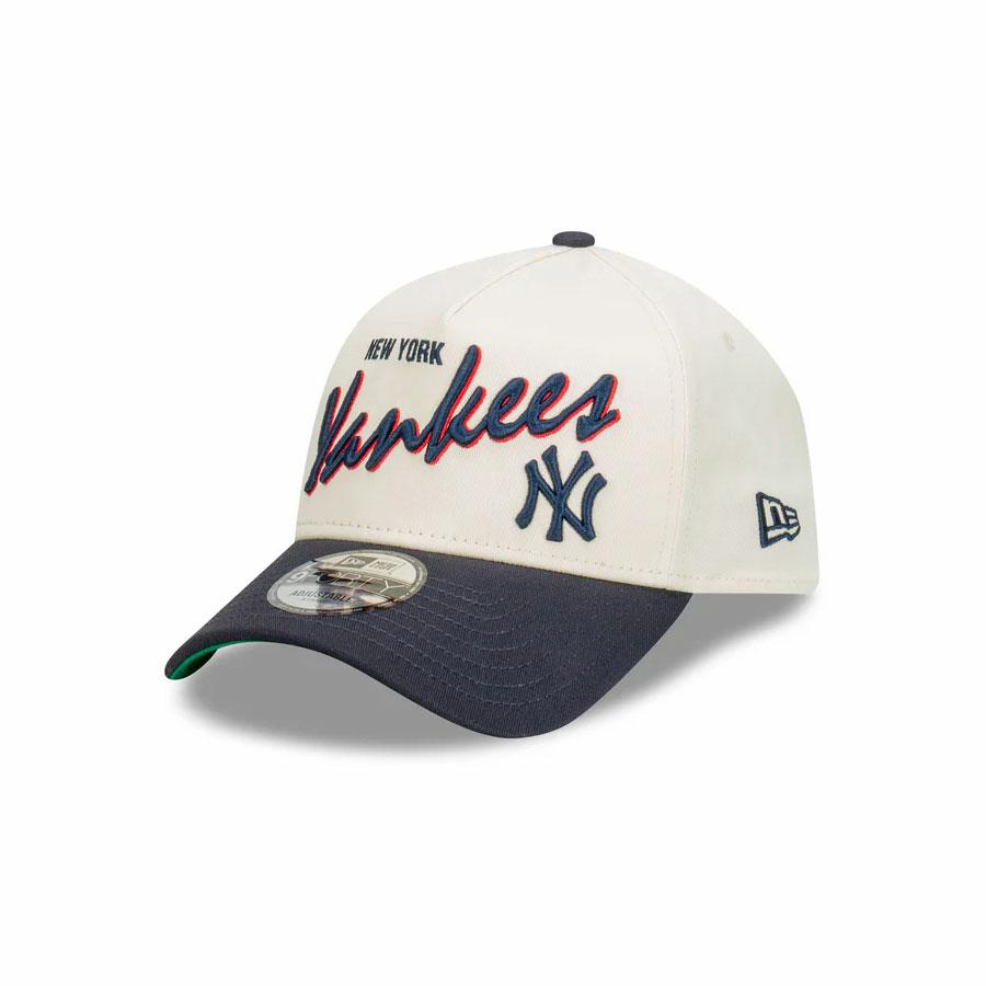 NEW YORK YANKEES 9FORTY A CHROME WHITE