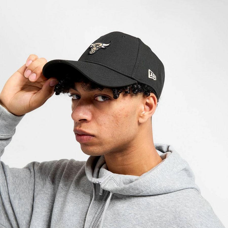 CHICAGO BULLS 9FORTY CLOT BLACK