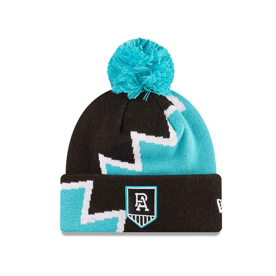 KNITMED AFL25 ZIG ZAG PAJ PORT ADELAIDE