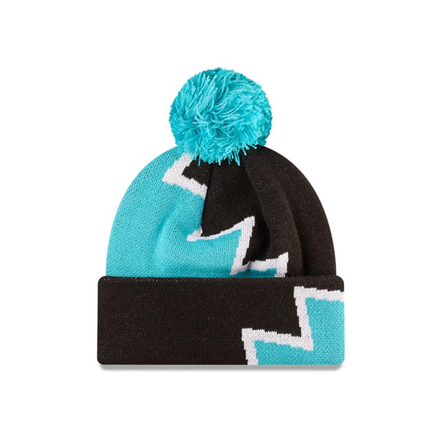 KNITMED AFL25 ZIG ZAG PAJ PORT ADELAIDE