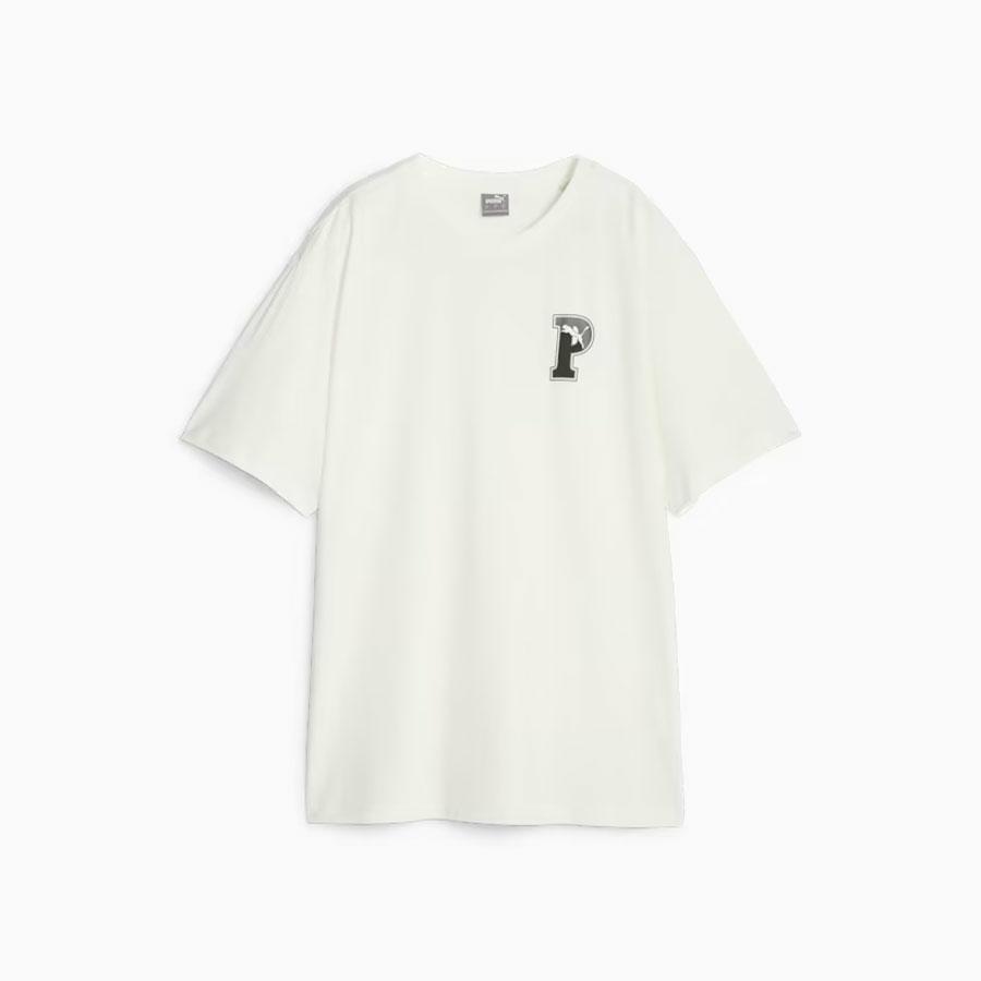 PUMA SQUAD P TEE WHITE