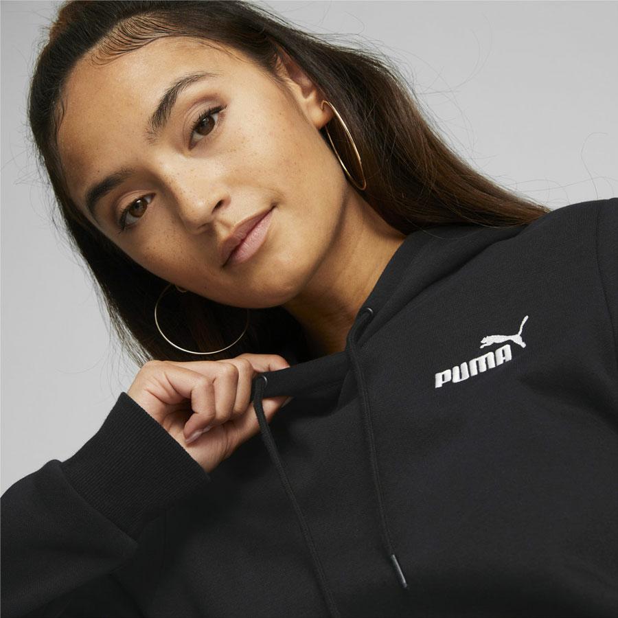 ESS+ EMBROIDERY HOODIE FL PUMA BLACK