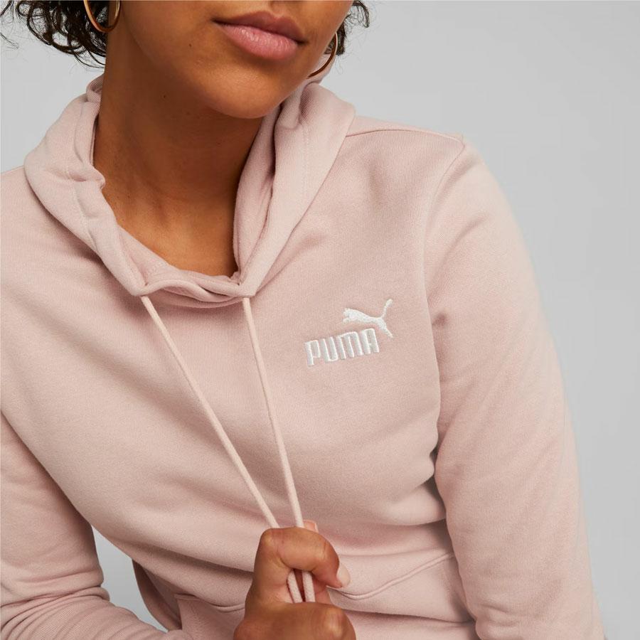 ESS+ EMBROIDERY HOODIE FL GRAPE MIST