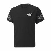 PUMA POWER COLORBLOCK TEE PUMA BLACK
