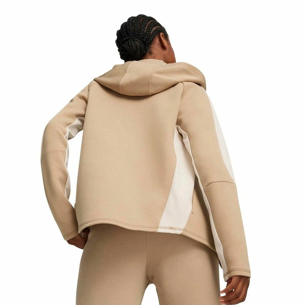 EVOSTRIPE FZ HOODIE PRAIRIE TAN
