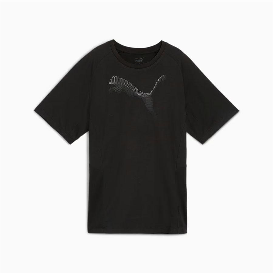 EVOSTRIPE TEE BLACK