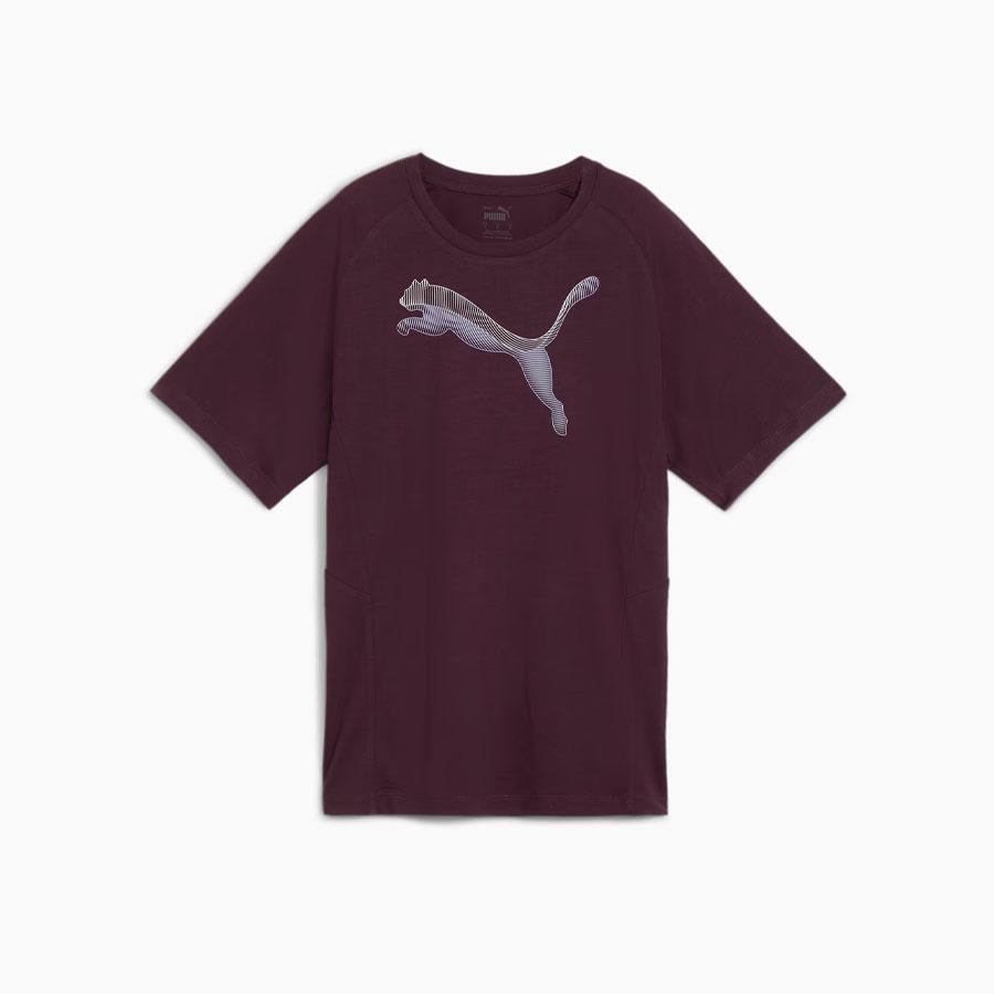 EVOSTRIPE TEE PURPLE