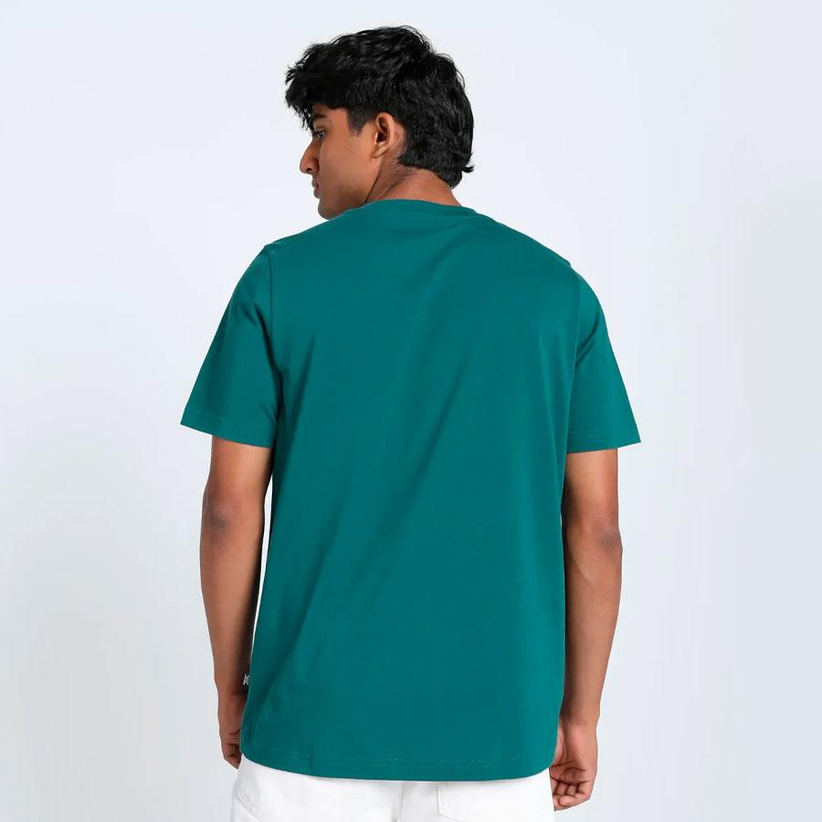 GRAPHICS PUMA WORDING TEE GREEN