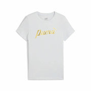 ESS+ SCRIPT METALLIC TEE GRAY