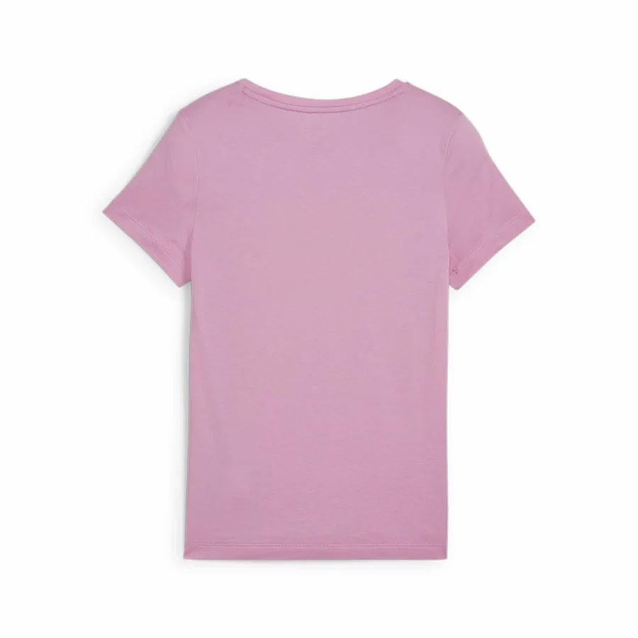 ESS+ SCRIPT METALLIC TEE PINK