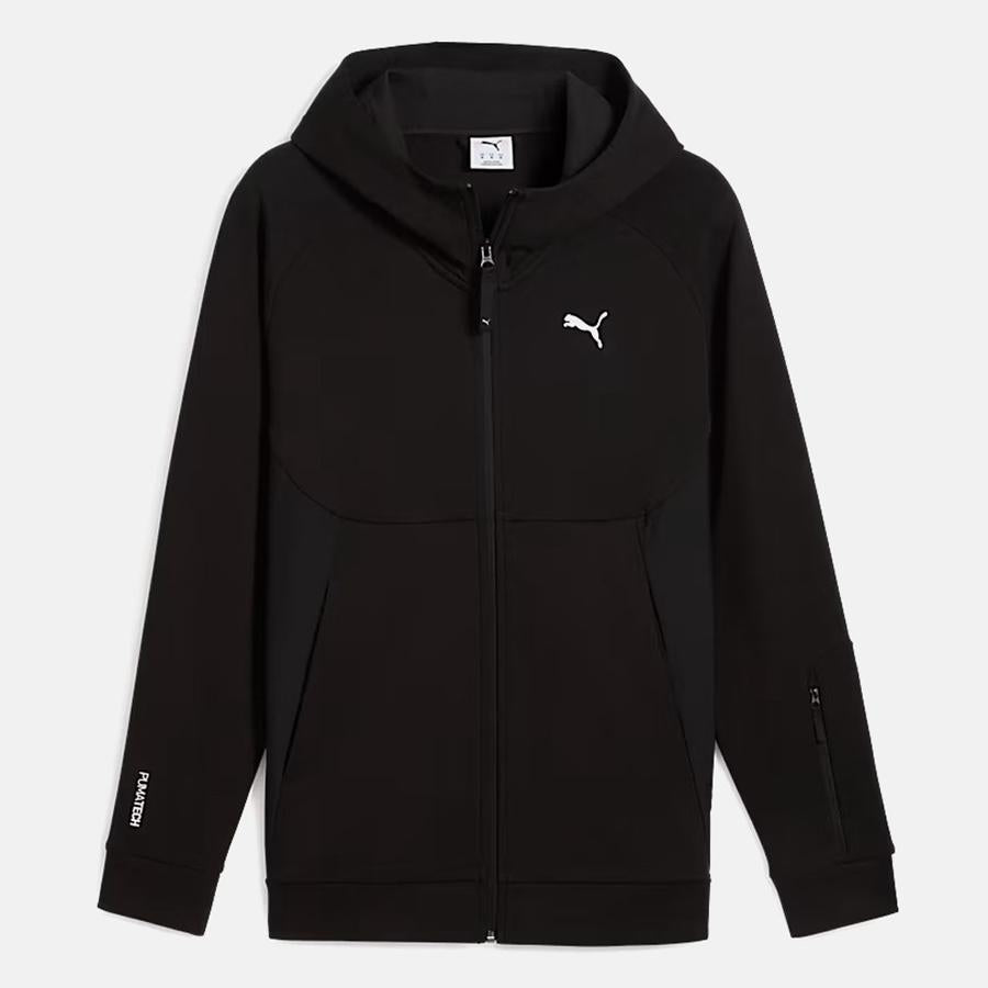 PUMATECH FULL-ZIP HOODIE PUMA BLACK