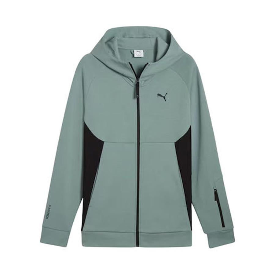 PUMATECH FULL-ZIP HOODIE GREEN MOON