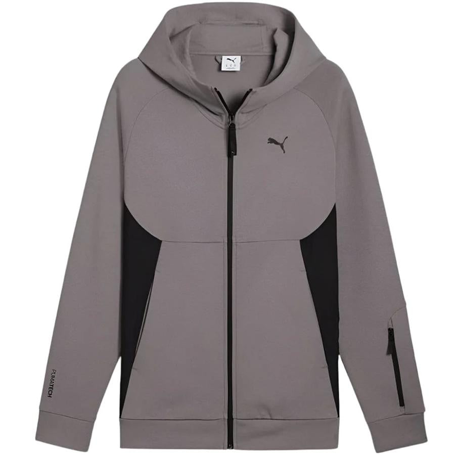 PUMATECH FULL-ZIP HOODIE CAST IRON