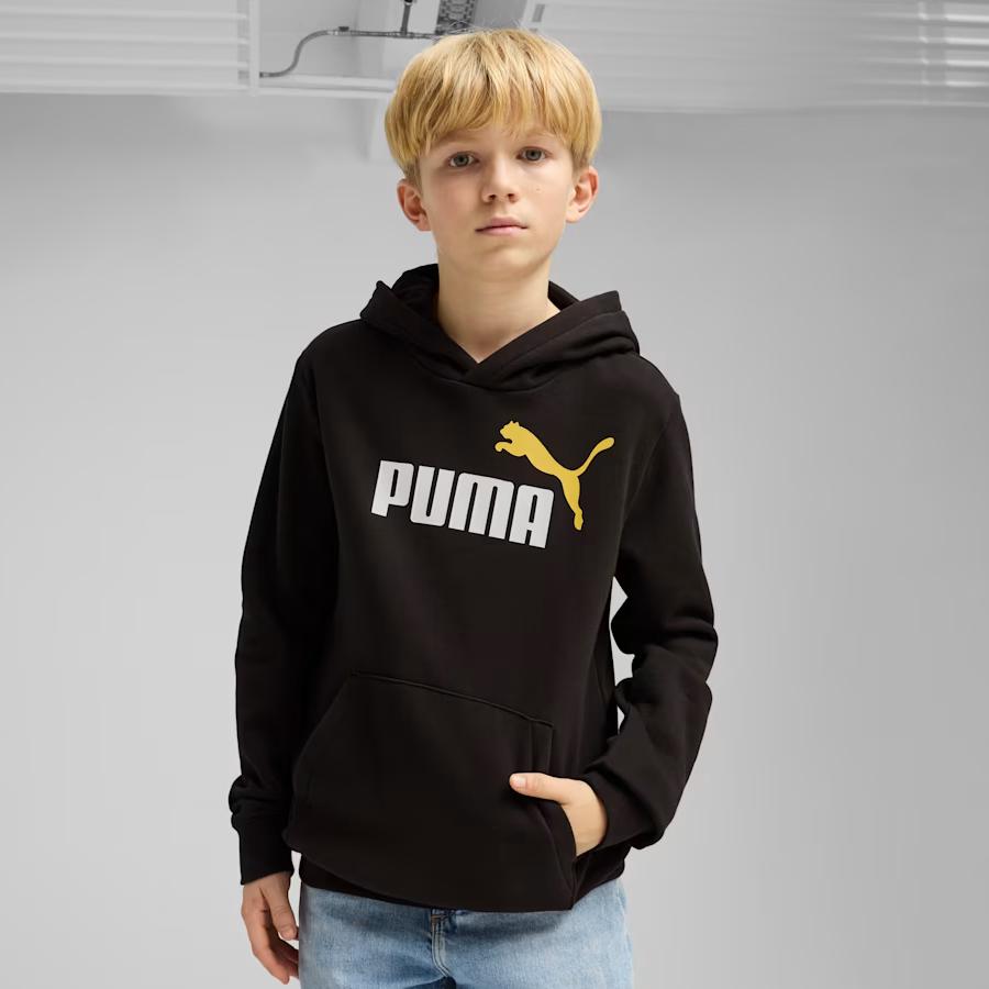 ESS 2 COLOR NO. 1 LOGO HO PUMA BLACK-SUNNY YEL