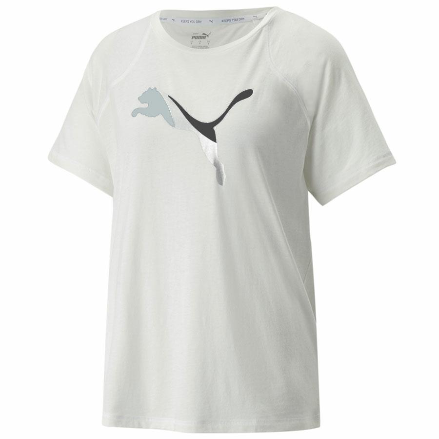 EVOSTRIPE TEE PUMA WHITE