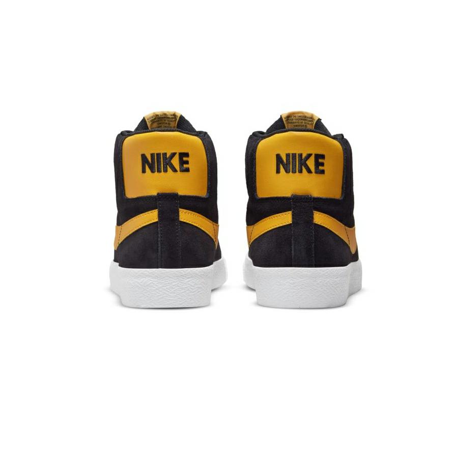 SB ZOOM BLAZER MID BLACK/UNIVERSITY GOL