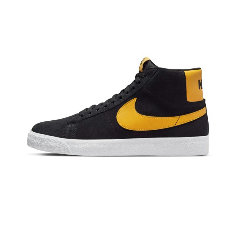 SB ZOOM BLAZER MID BLACK/UNIVERSITY GOL