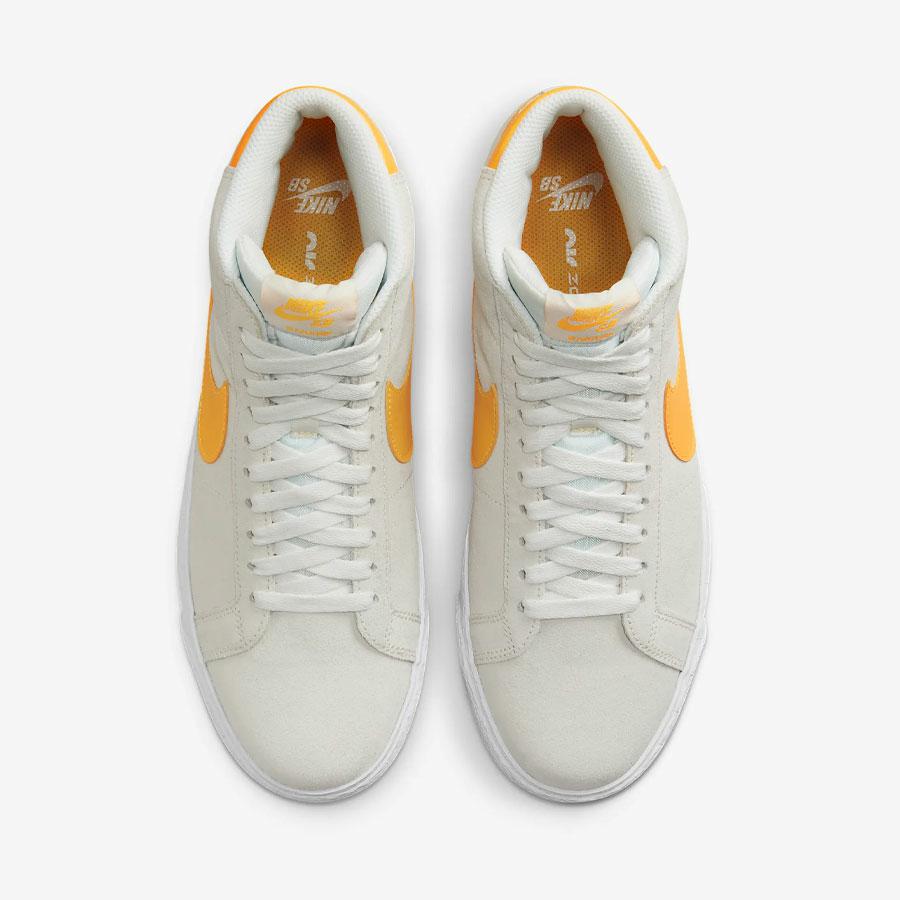 SB ZOOM BLAZER MID SUMMIT WHITE/LASER O