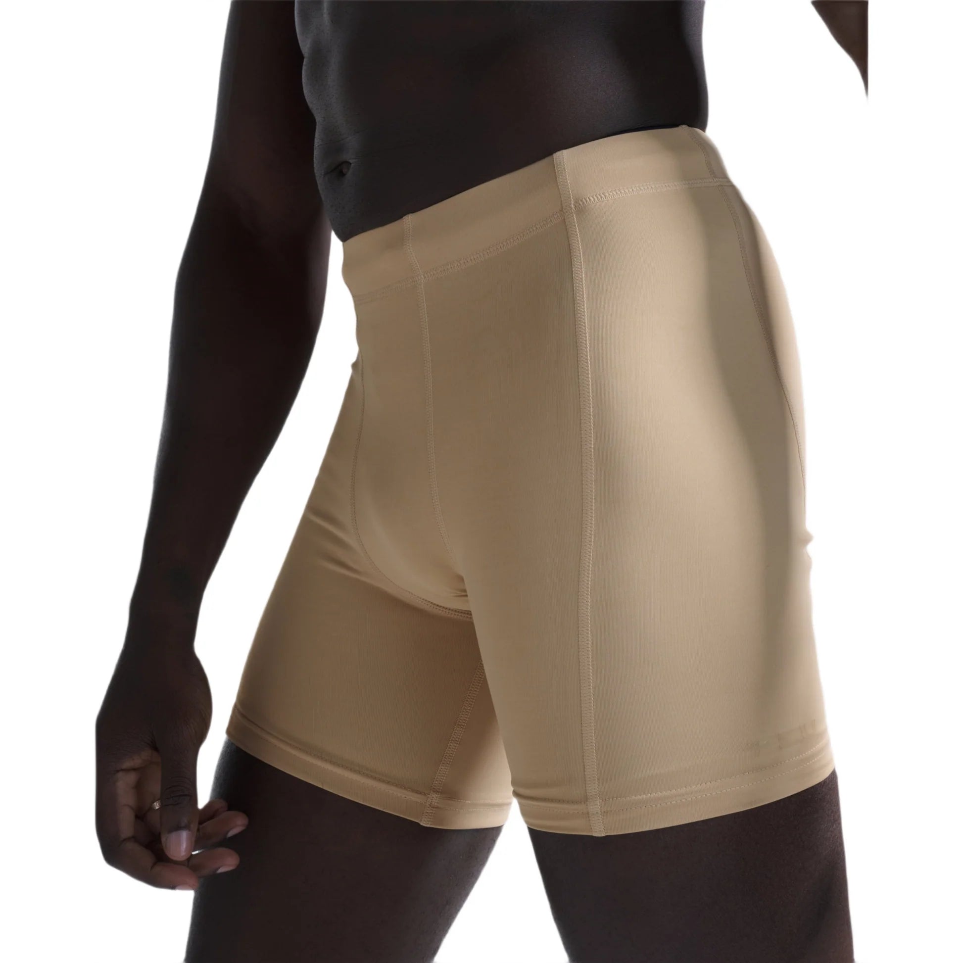 TR2 COMP 1/2 SHORT M BEIGE/BEIGE