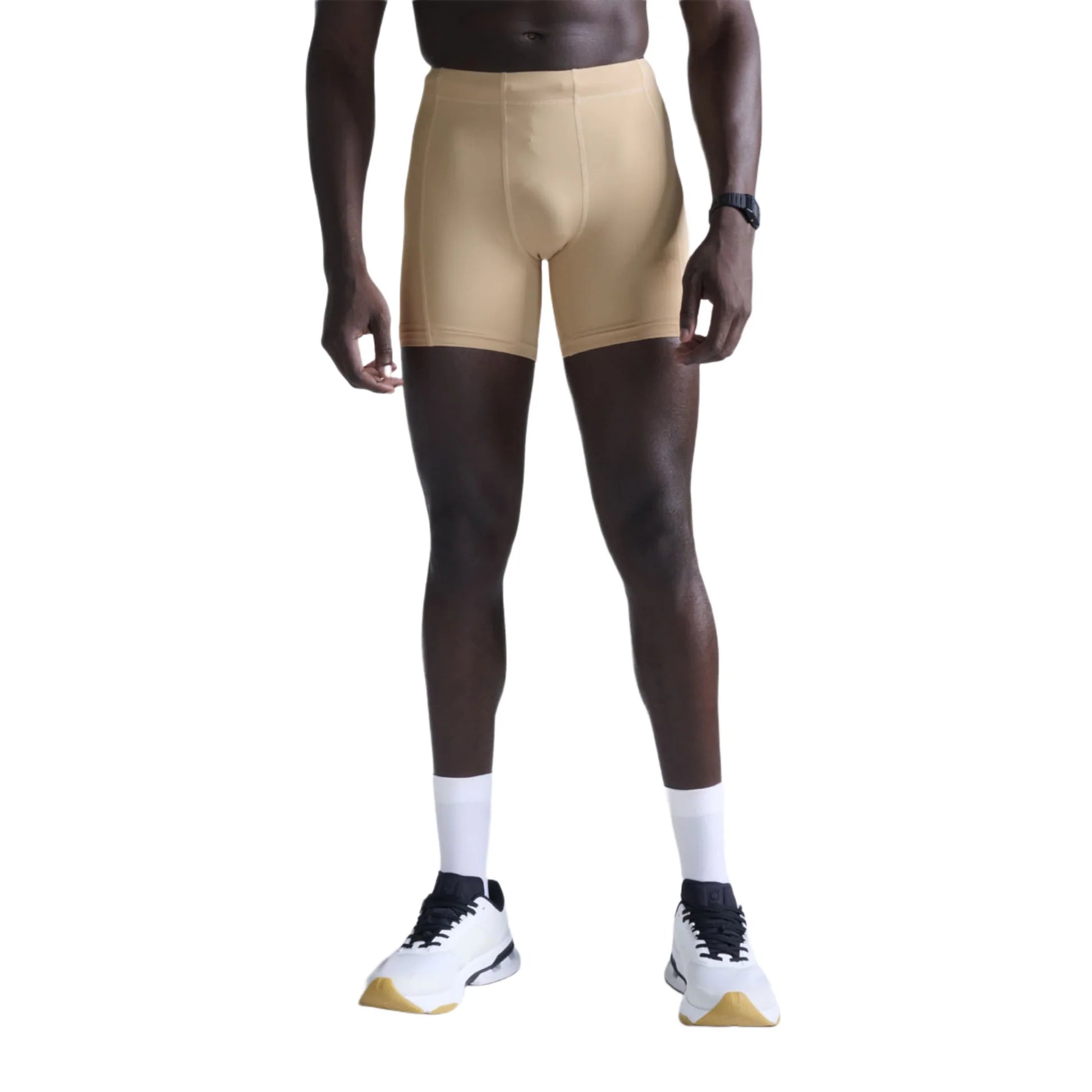 TR2 COMP 1/2 SHORT M BEIGE/BEIGE