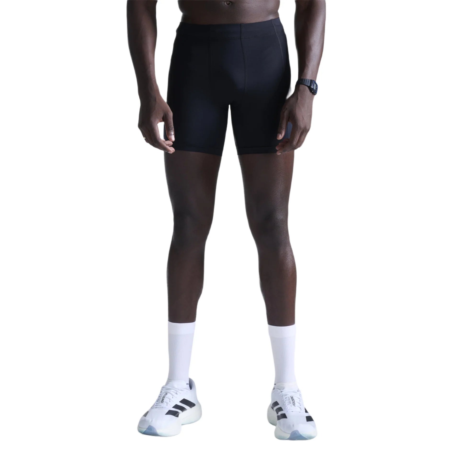 TR2 COMP 1/2 SHORT M BLACK/BLACK
